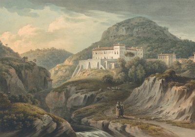 Convent at Vietri, near Salerno by John Warwick Smith